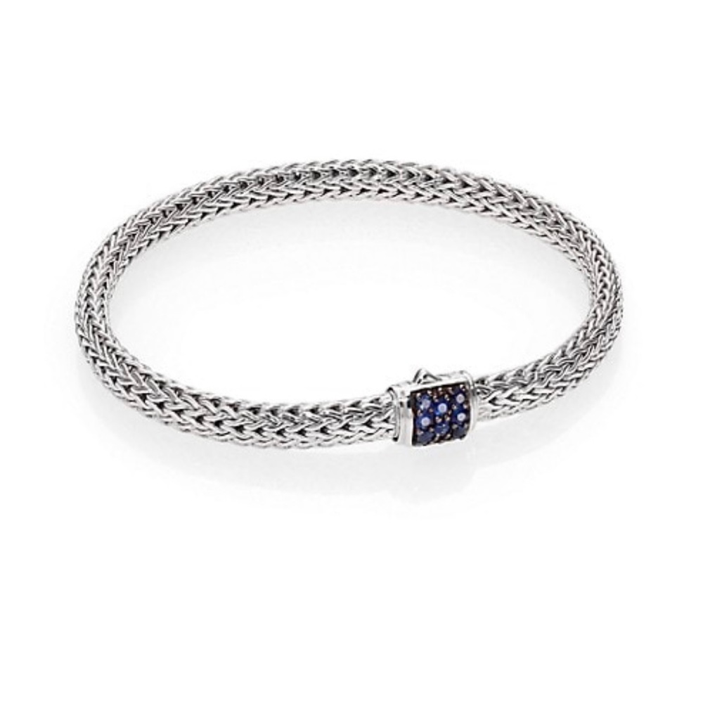 John Hardy Classic Chain Gemstone & Sterling Silver Extra-Small Bracelet